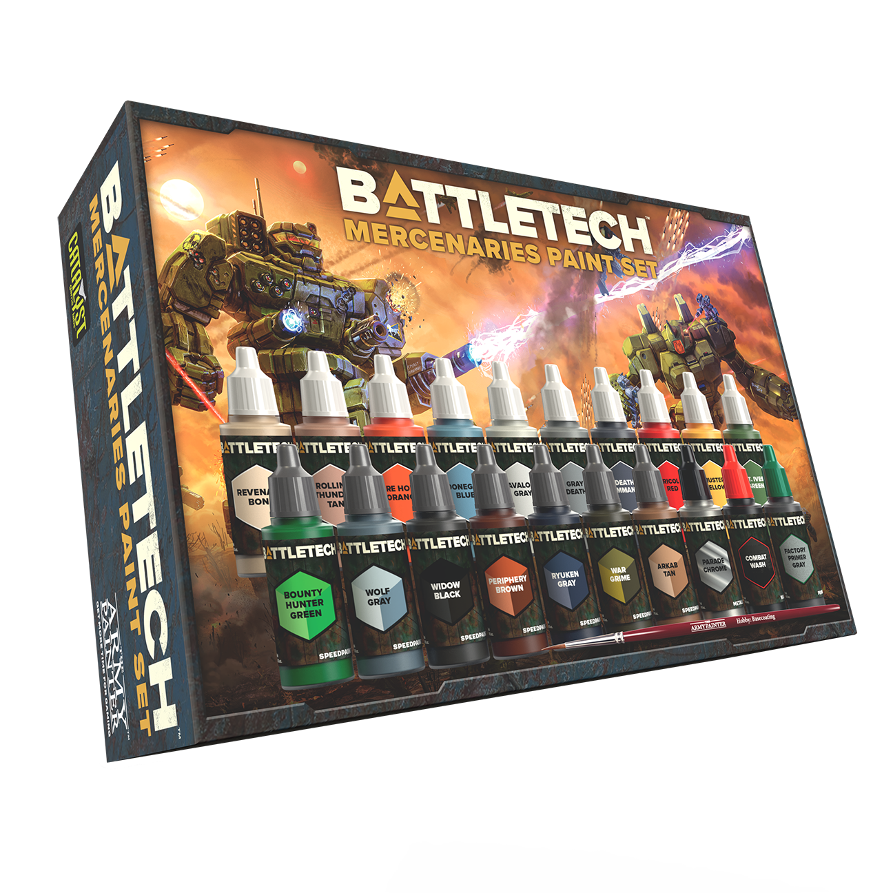 CATALYST GAME LABS & THE ARMY PAINTER ANNOUNCE BATTLETECH MERCENARIES